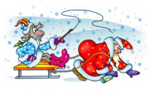 встречаем новый 2015 год