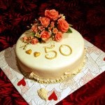 Торт на торжество 50 лет