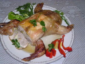 Фаршированная курочка по-Одесски